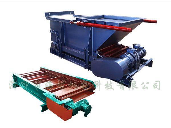 鏈板式給料機(jī)包括電控系統(tǒng)，電控系統(tǒng)包括就地控制系統(tǒng)和/或遠(yuǎn)程控制系統(tǒng)